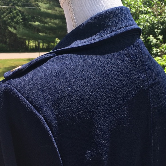 NWT Navy Blue Moto Jacket Blazer 🎉HOST PICK🎉 - Picture 7 of 8